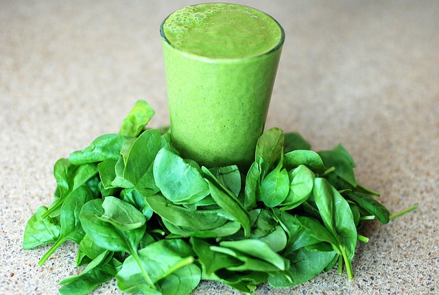 Smoothie con espinacas - Anticancerígeno Smoothie con espinacas - Anticancerígeno