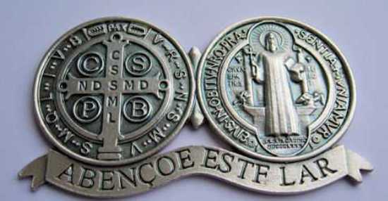 Medalla de San Benito - Fija