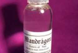 Aceite esotérico de mandrágora con raíz, 50 ml