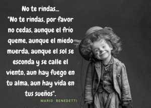 La vida es una auténtica conquista
