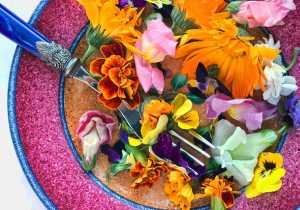 Flores comestibles para deleitar el paladar