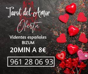 Españolas Tarot Bizum amor promoción clientes verano 