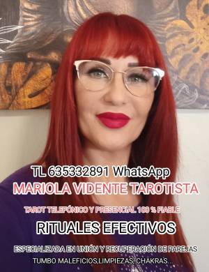 MARIOLA VIDENTE TAROT TELEFÓNICO Y PRESENCIAL