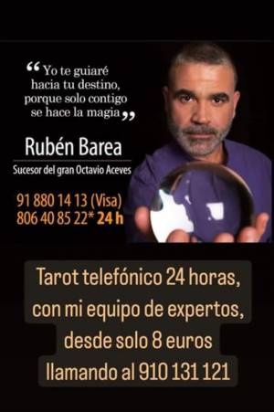 Tarot de Rubén Barea, de confianza.