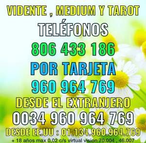 Vidente Tarotista barata buena eficaz efectiva